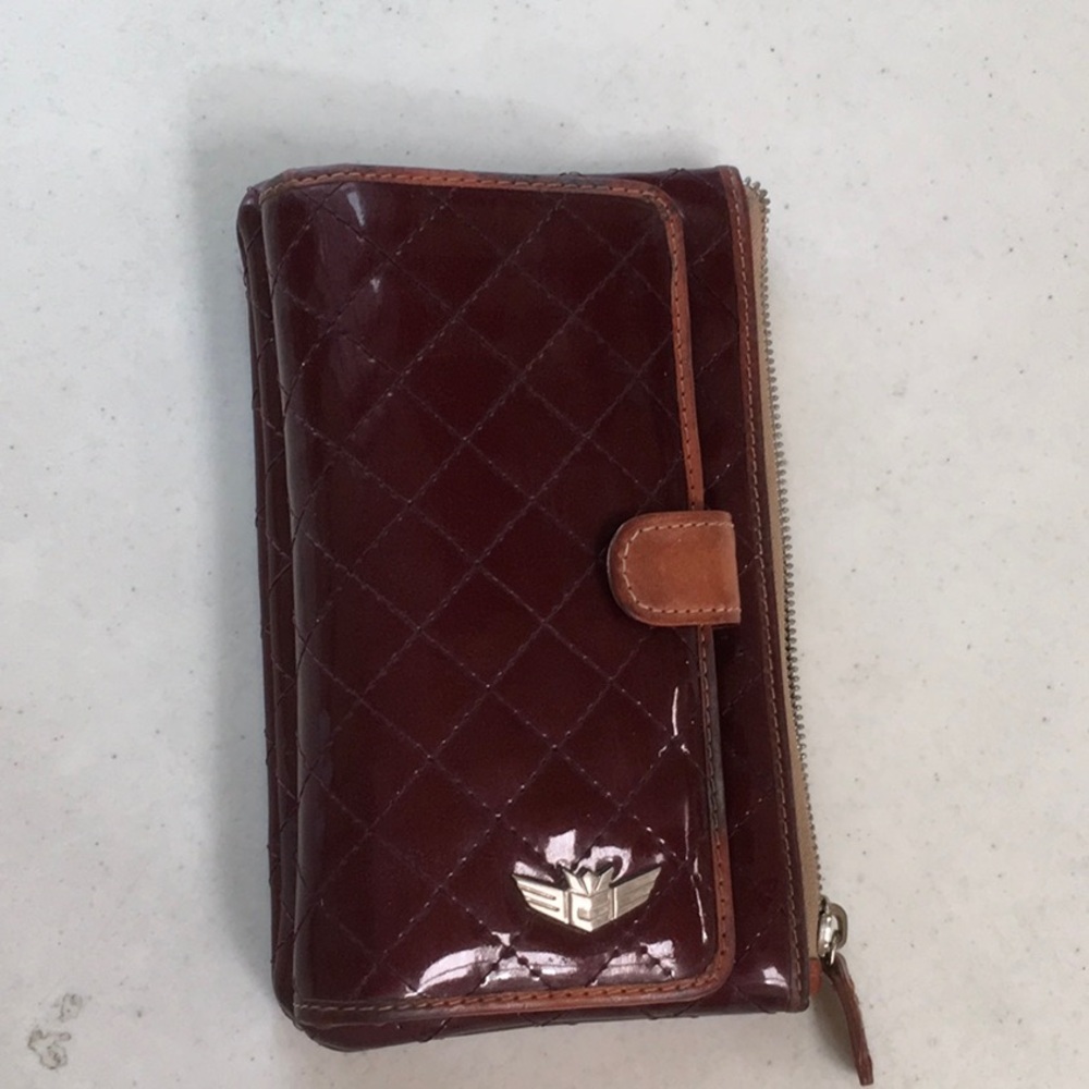 Consuela Wine Candy Crush Slim Wallet